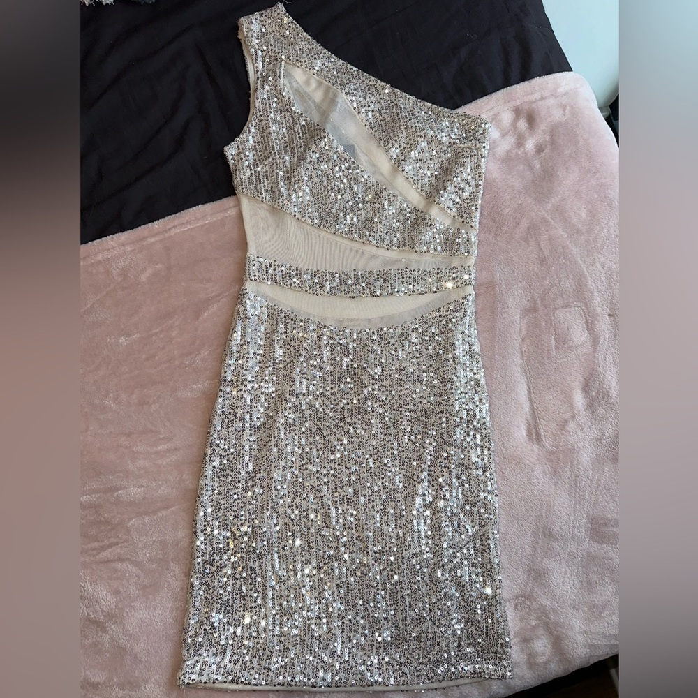 Sequin Mini Dress